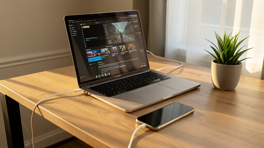 Editorial image illustrating How to Configure OBS Studio for Zero-Lag Streaming on a Mid-Range Laptop